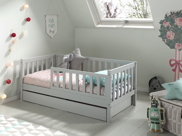 Actual product image Vipack Junior bed Peuterbed 70 x 140 cm incl. pull-out box (70 x 140 cm)