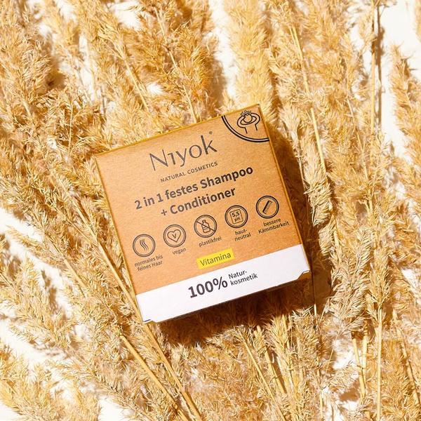 Actual product image Niyok 2in1 Vitamina (Solid shampoo)
