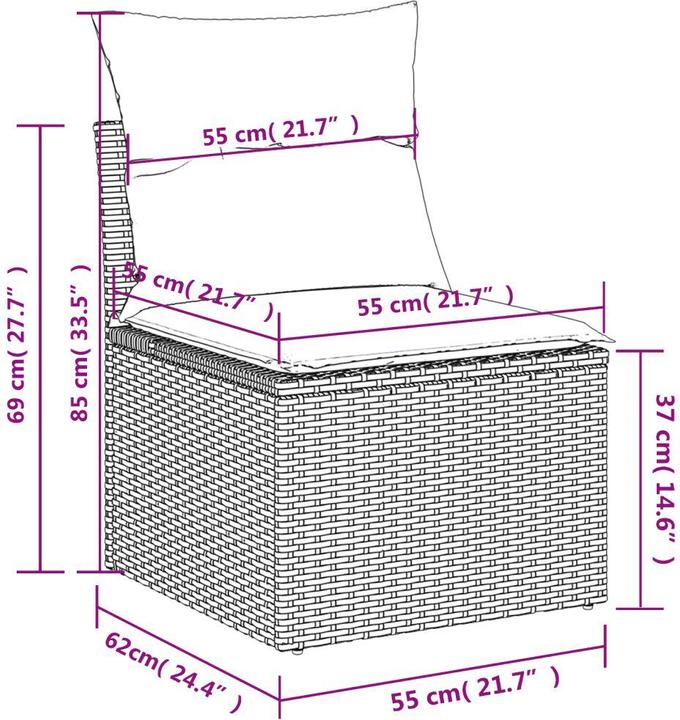 Actual product image vidaXL Paule