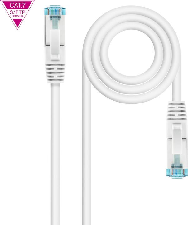 Produktbild Nanocable 10.20.1702-W (CAT7, 2 m)