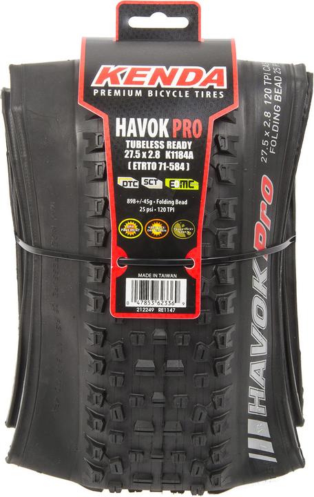 Image du produit Kenda Havok Pro 27.5x2.8 (27.5 x 2.80, 71-584)