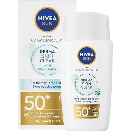 Thumbnail - NIVEA, Sonnencreme, UV Face Specialist Derma Skin Clear (Sonnencreme Gesicht, SPF 50, 40 ml, 150 g)