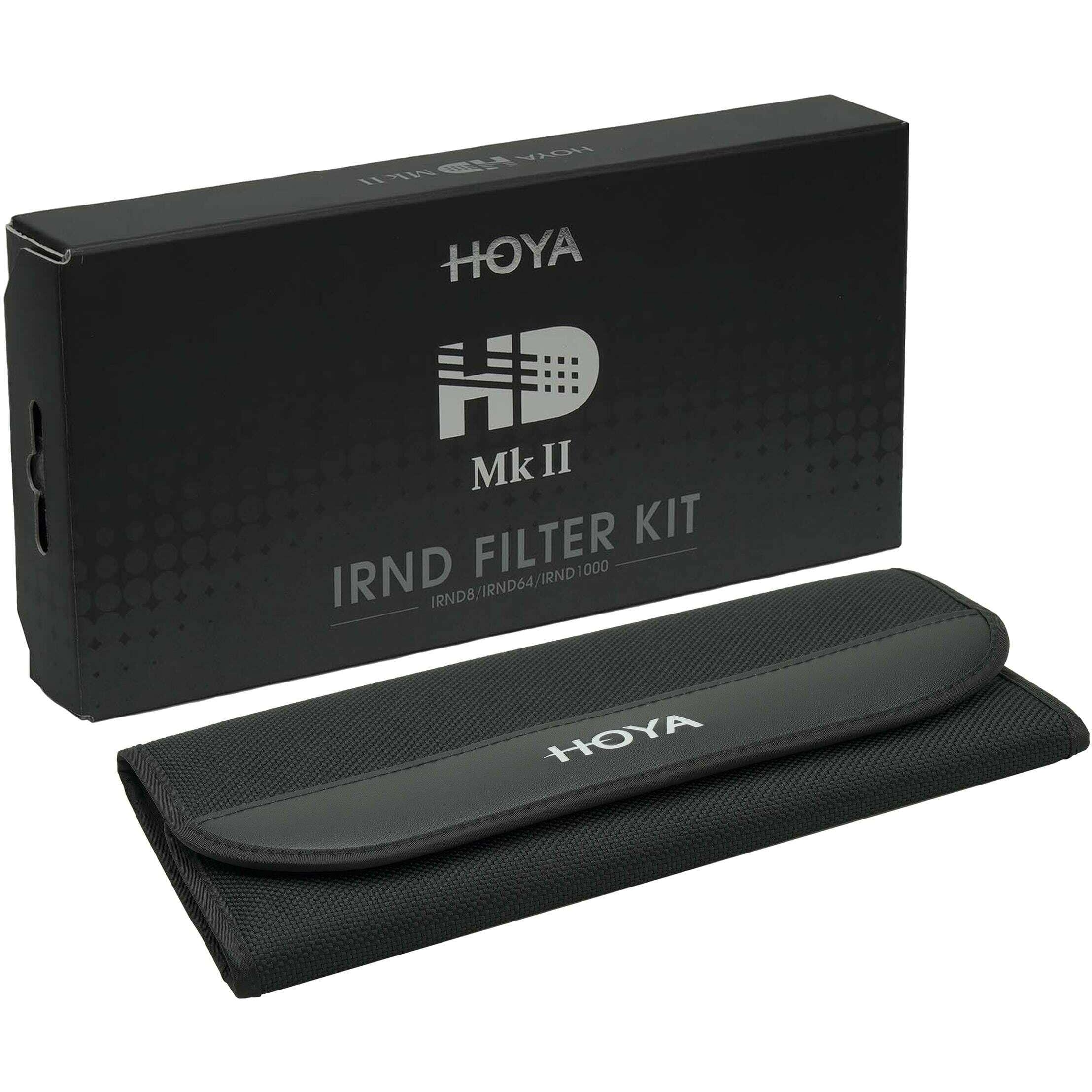 Hoya 77,0 HD MKII IRND Filter Kit 8/64/1000 (77 mm, ND- / Graufilter), Objektivfilter, Transparent
