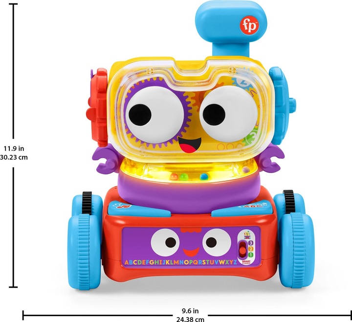Produktbild Fisher-Price 4-IN-1 BOT-EURO-IT (Italienisch)