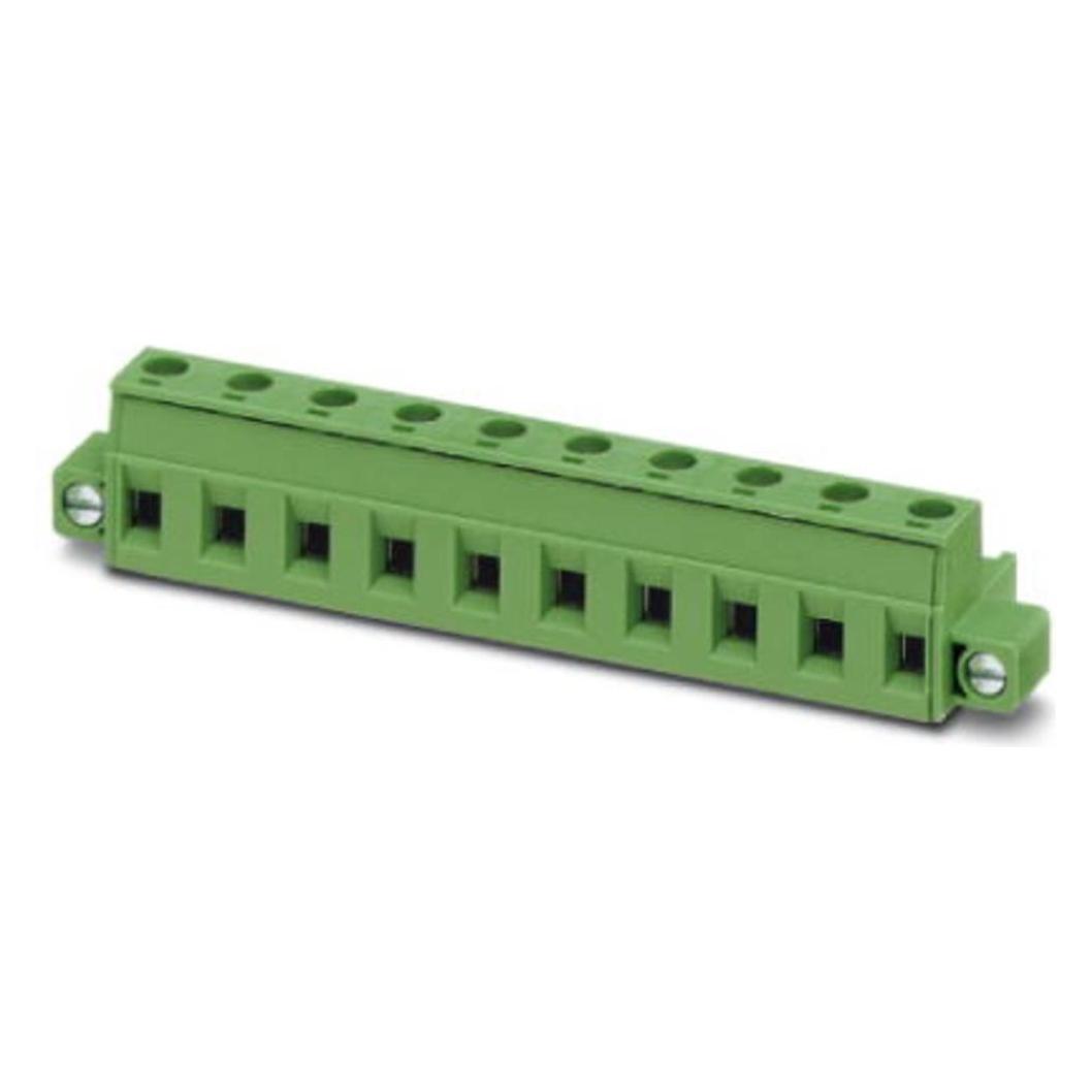 Phoenix Contact GMSTB 2,5/ 8-STF-7,62, Elektronikkabel + Stecker, Grün