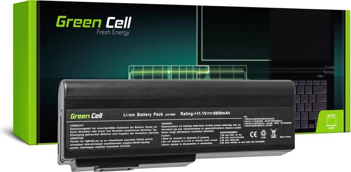 GreenCell Batteria per Asus A32-M50 A32-N61 N43 N53 G50 - 11.1V - 6600mAh (9 cubicoli, 6600 mAh)