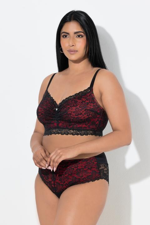 Actual product image TruYou Layered Lace Panel Bralette (85 E)