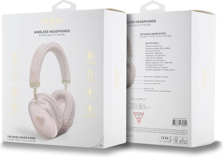 Productafbeelding Guess PU Leer 4G Driehoek Logo (ANC, 32 h, Draadloze)