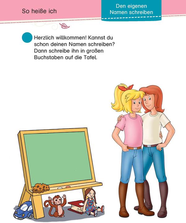 Immagine prodotto Bibi & Tina Mein Schulstart-Block. Erstes Lesen und Schreiben ab 5 Jahren (Tedesco, 2017)