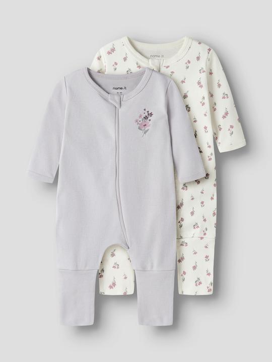 Produktbild Name it Nbfnightsuit 2p Zip Ff Flower Noos (62)