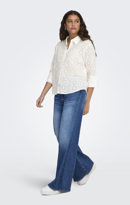 Immagine prodotto JdY Vestibilità regolare Collo a camicia Polsini lunghi Taglio voluminoso delle maniche Camicia Camicia (S)