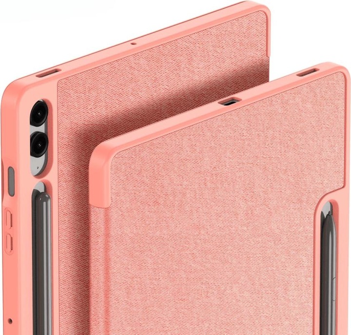 Actual product image Dux Ducis Domo Series Leather Book Cover Case (Galaxy Tab S9 FE+)