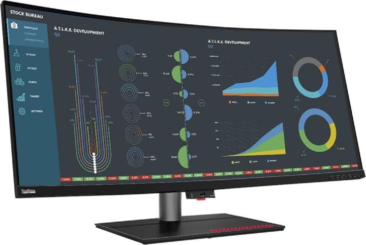 Produktbild Lenovo ThinkVision P40w-20 (5120 x 2160 Pixel, 40")
