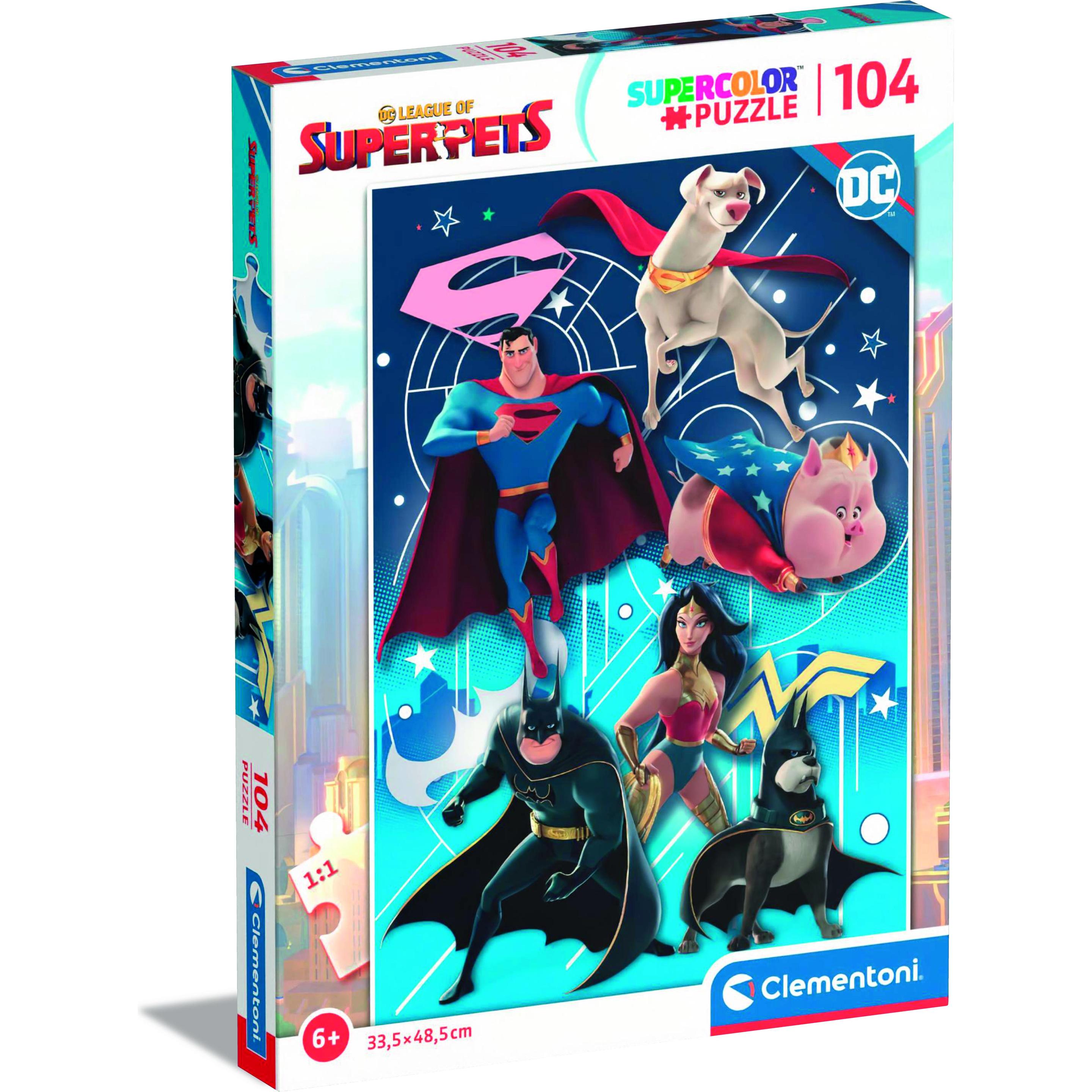 Clementoni Puzzle DC Superpets g (104 Teile) (320.27173)