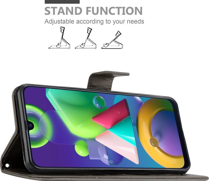 Actual product image Cadorabo Flower Book Cover (Samsung Galaxy M31)