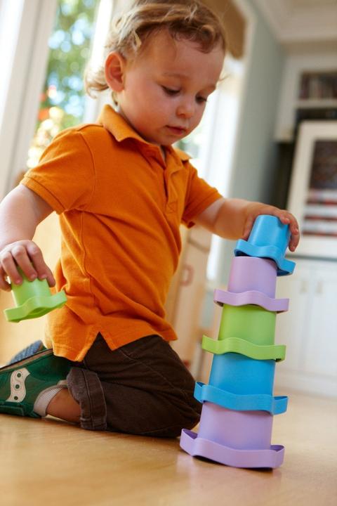 Actual product image Green Toys Stacking Cups
