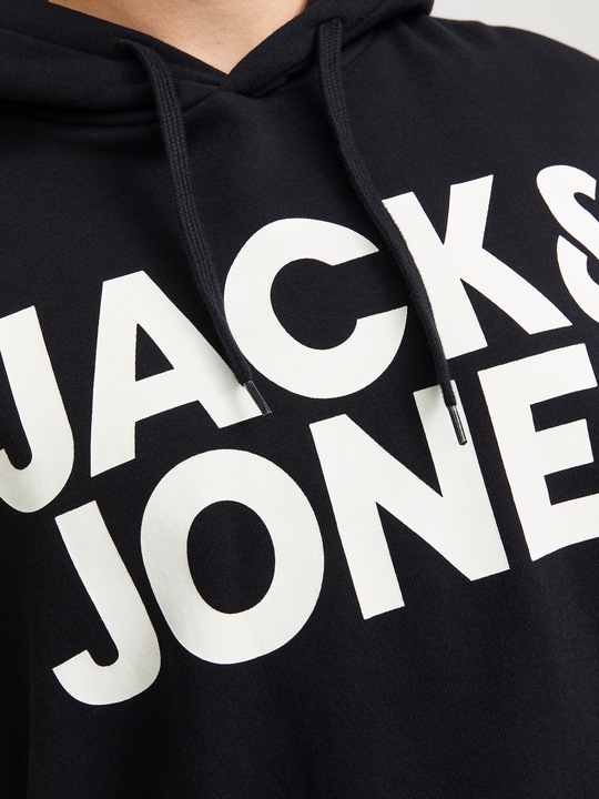 Produktbild Jack & Jones Basic Logo Plus Size Hoodie (XXL)