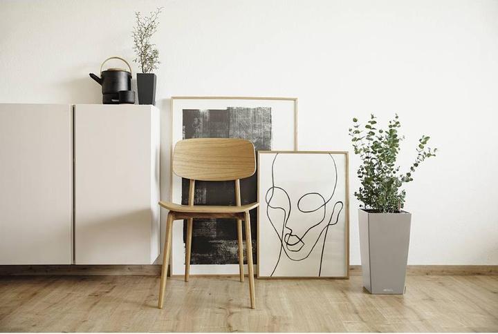 Actual product image Lechuza Flowerpot Cubico Color 30 (30 x 30 x 56.50 cm)