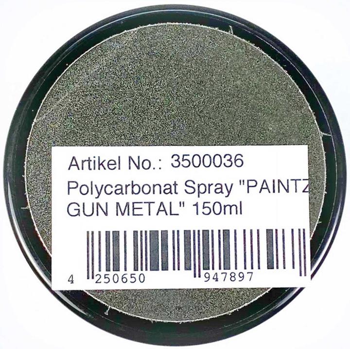 Produktbild Absima polycarbonat spray "paintz" gun metal 150ml