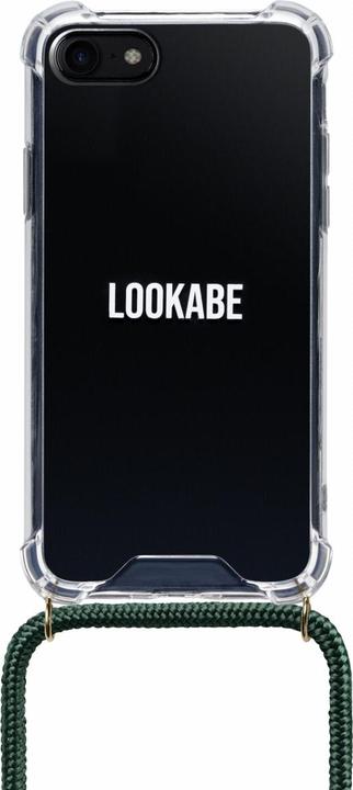 Lookabe Necklace iPhone 7/8 gold green loo011