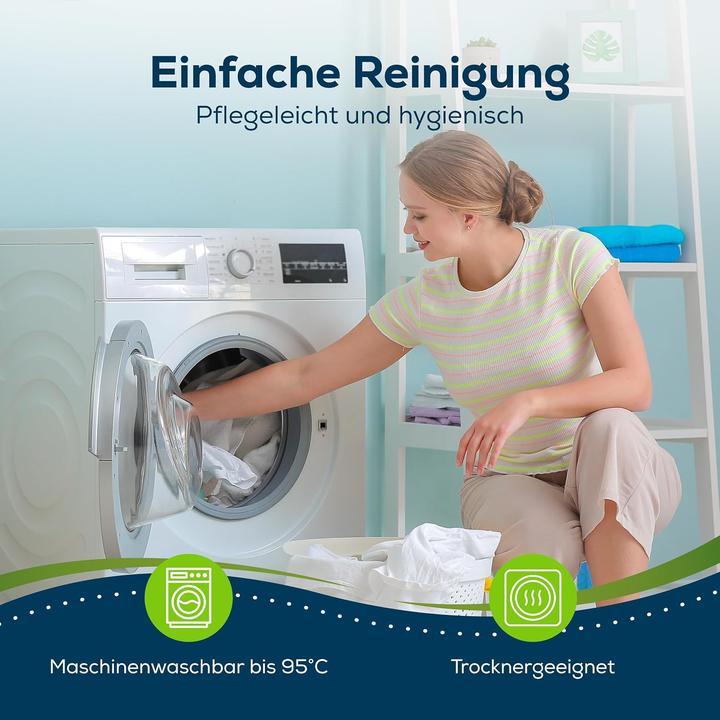 Produktbild Sensalou Wasserdichtes Spannbettlaken 80x160 cm