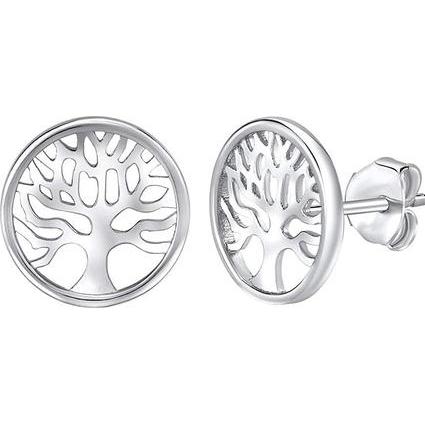 Silvego, Ohrringe, Stylish silver earrings Tree of Life JJJ851E