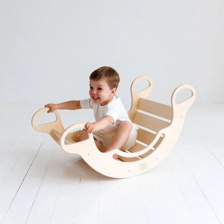 Produktbild Montessori Balancewippe/Rocker Schaukel - Naturale