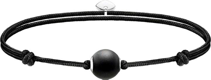 Produktbild Thomas Sabo Karma Secret Armband Schwarzer Obsidian Stoff (27 cm, 100% synthetisches Material)