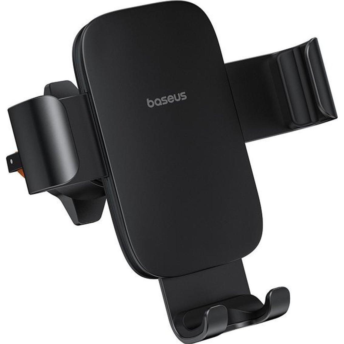 Baseus Metal Age 3 BS-CM028 Schwerkraft-Auto-Lüftungshalter – Schwarz, Smartphone Halterung, Schwarz