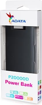 Produktbild Adata PowerPack (20000 mAh, 21 W, 72 Wh)