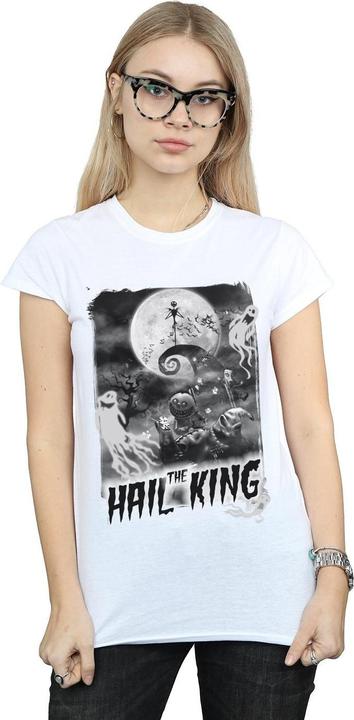 Image du produit Disney - T-shirt NIGHTMARE BEFORE CHRISTMAS HAIL THE KING - Femme (M)