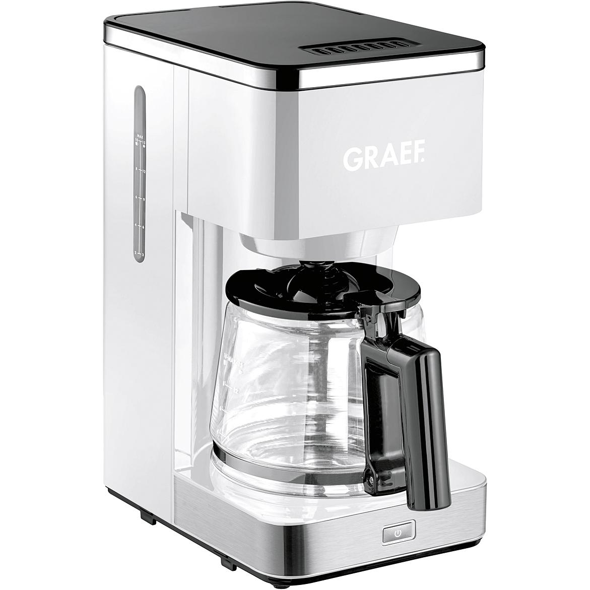 Graef GRA FK401EU, Filterkaffeemaschine, Weiss