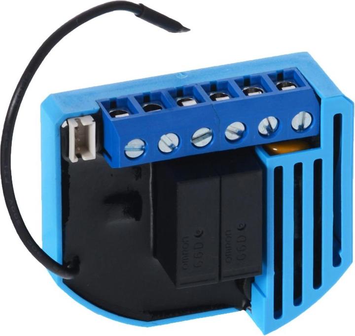 Actual product image Qubino flush-mounted insert 2 switches