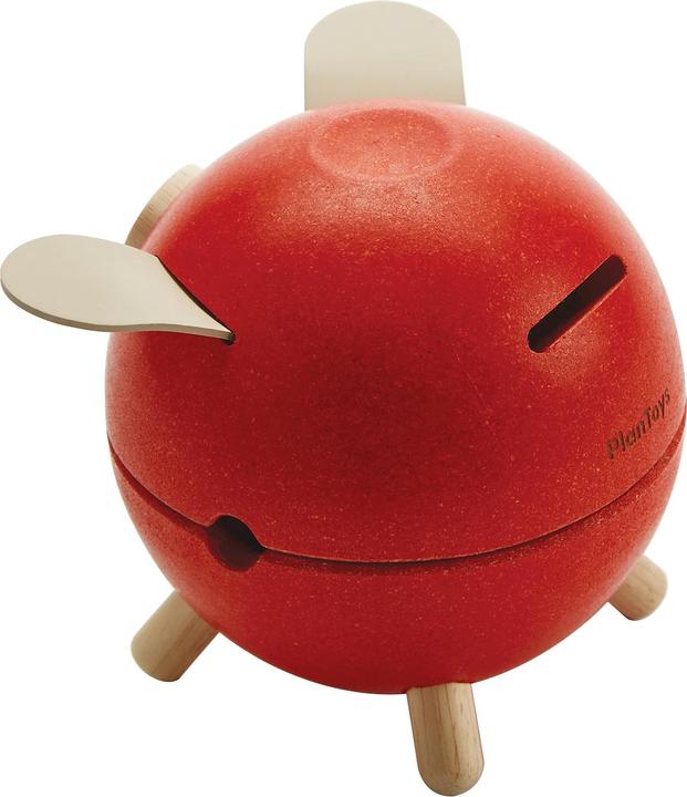 Produktbild Plantoys Sparschwein Rot