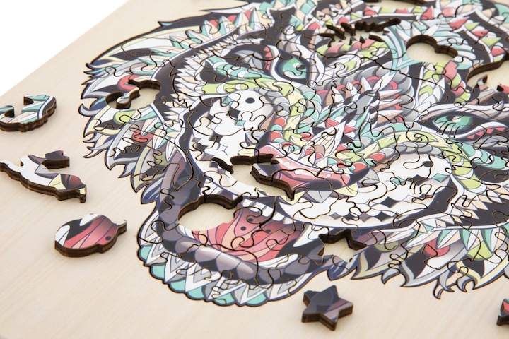 Produktbild Grafix Einzigartiges Holzpuzzle Tiger, 130tlg. (132 Teile)