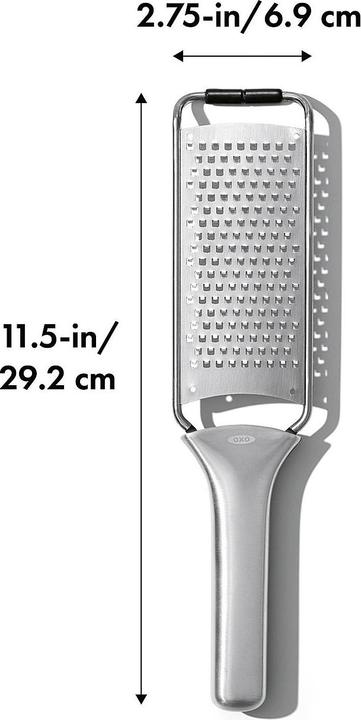 Produktbild OXO Steel Reibe geätzt, 29cm