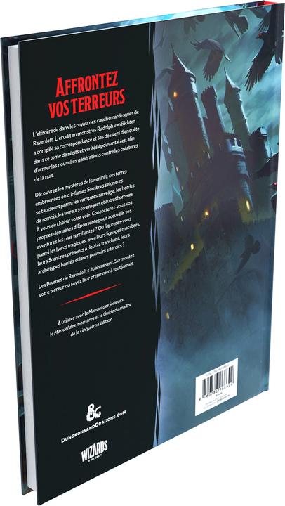 Actual product image Wizards of the Coast Dungeons & Dragons - Guide To Ravenloft - French (French)
