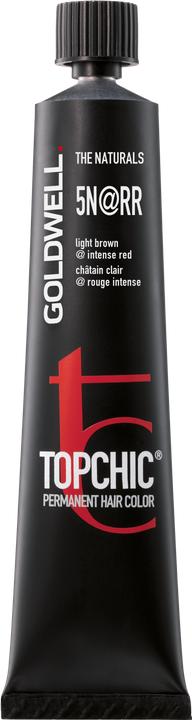 Image du produit Goldwell 5N@RR Light Brown Intense Red Topchic The Naturals 60ml (5NRR Marron clair Rouge intense)