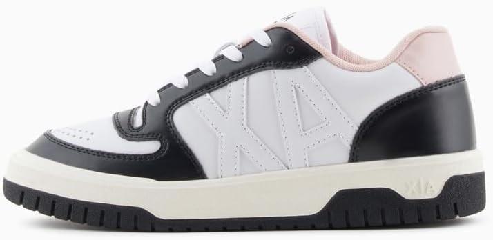 Armani Exchange Duck Cross-Gender Project Logo On Tongue Sneakers (38)