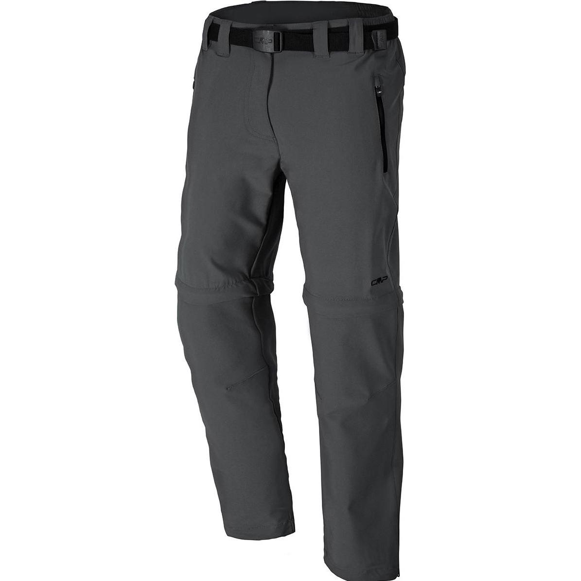Thumbnail - CMP Campagnolo, Damen, Outdoorhose, Damen Stretch Zip Off Hose (46), Grau, 46