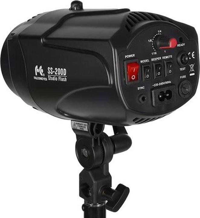 Actual product image Falcon Eyes Studio flash set SSK-2200D with bag (200 W, Set)