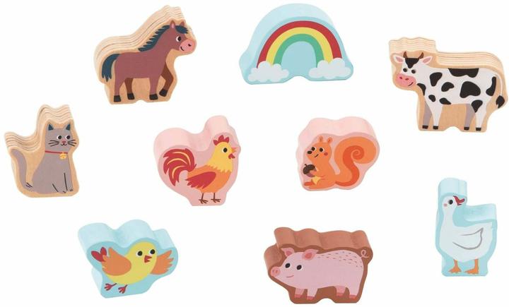 Actual product image Spielba Farm with shapes