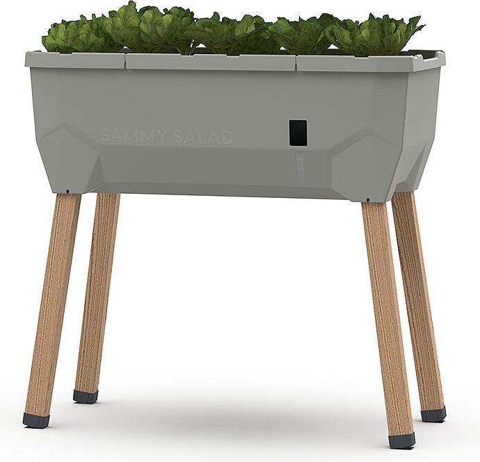 Actual product image Gusta Garden Raised Bed SAMMY SALAD Starter Set, Light Gray