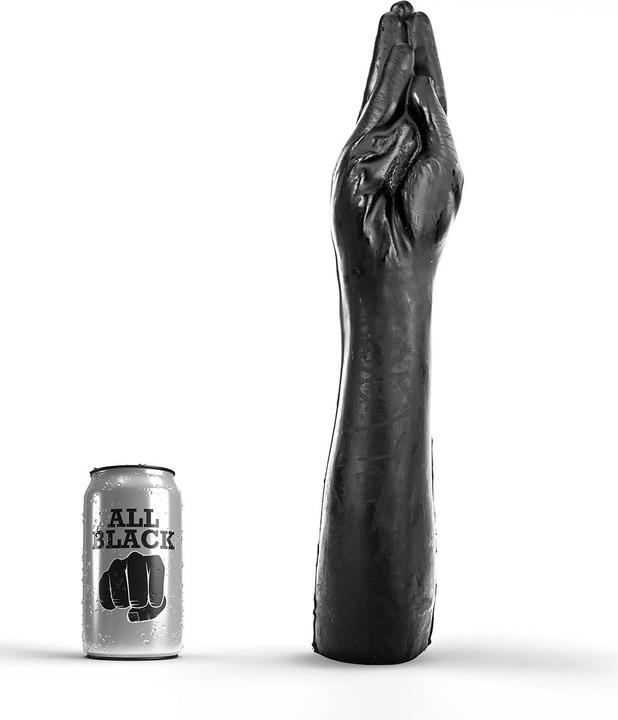 Actual product image All Black Fisting Dildo