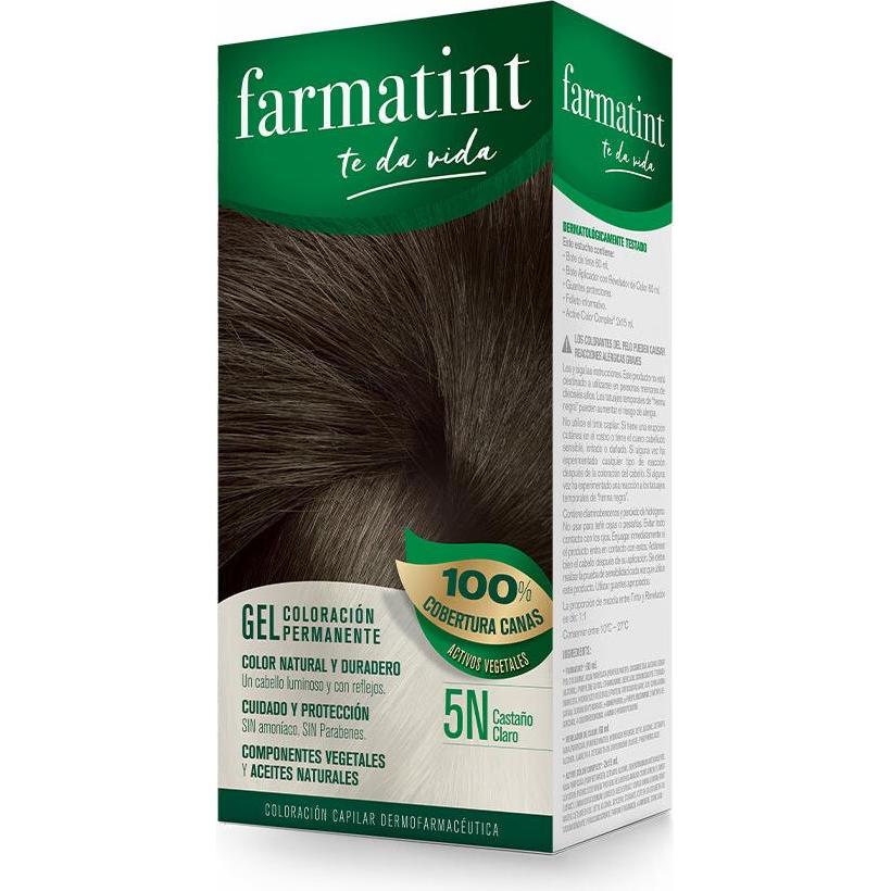 Farmatint, Haarfarbe, Permanent Color Gel 5n Light Brown 150ml (5n)