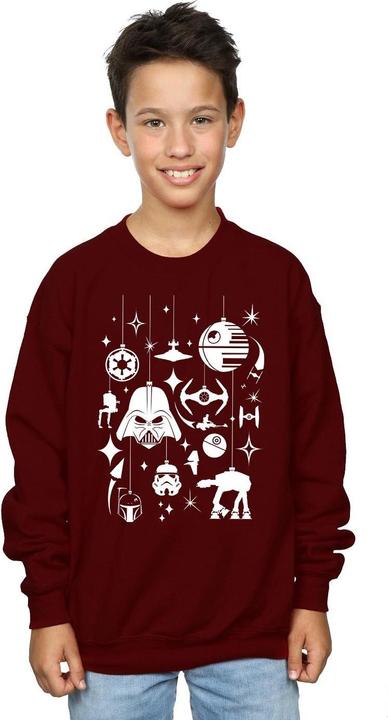 Produktbild Star Wars Christmas Decorations Sweatshirt Jungen (140, 146)