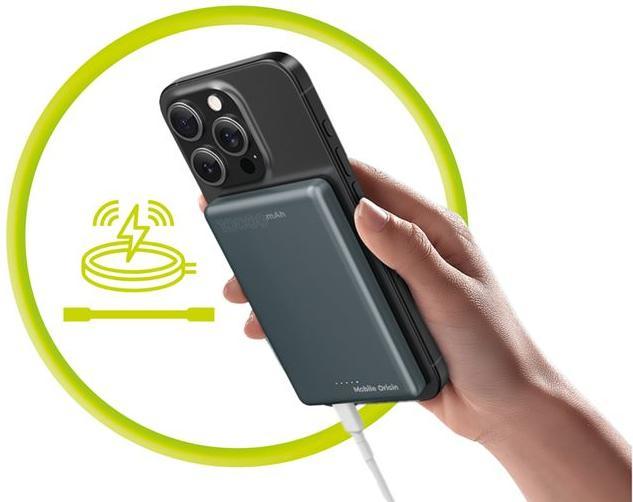 Image du produit Mobile Origin Powerbank Metal Slim 10000mAh PB1 Powerbank - Gr - 10000 mAh (10000 mAh)