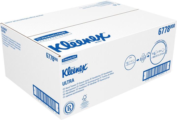 Produktbild Kleenex ® Ultra Hygiene-Formathandtücher interfold (15 x)