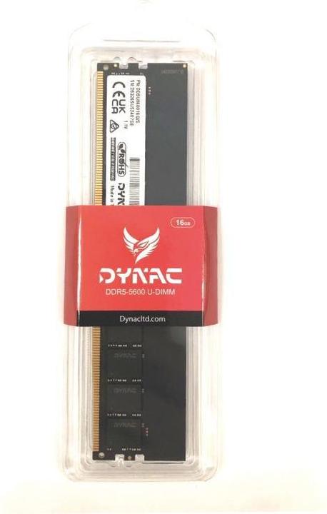 Immagine prodotto Dynac Dynacard DD5U560032G/S Memoria Ram 32Gb Ddr5 UDimm (1 x 32GB, 5600 MHz, RAM DDR5, U-DIMM)