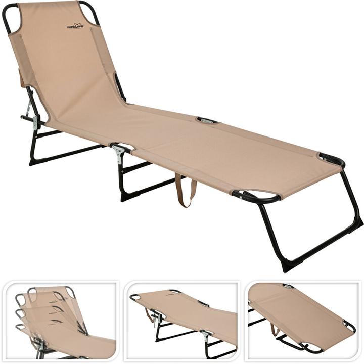 Image du produit H & S Collection Bain de soleil tripode (187 cm)
